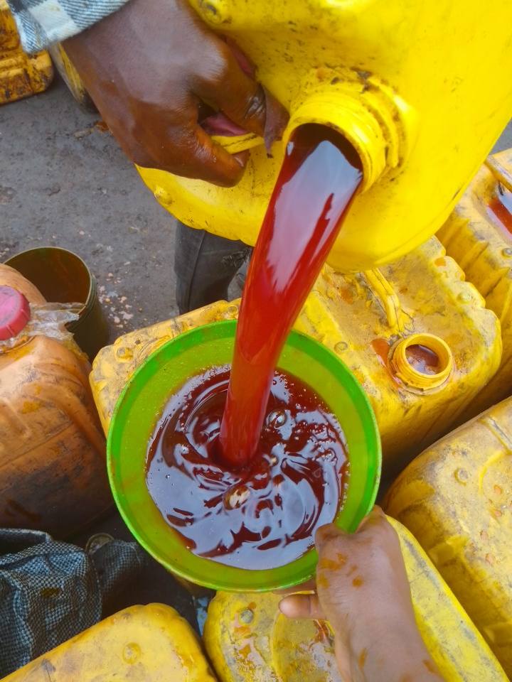 Red palm oil